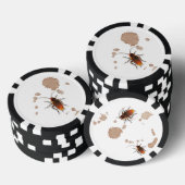 BugZeez™ Icky Sticky Rambling Roaches Poker Chips (Opstapeling)