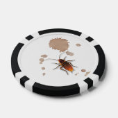 BugZeez™ Icky Sticky Rambling Roaches Poker Chips (Enkel)