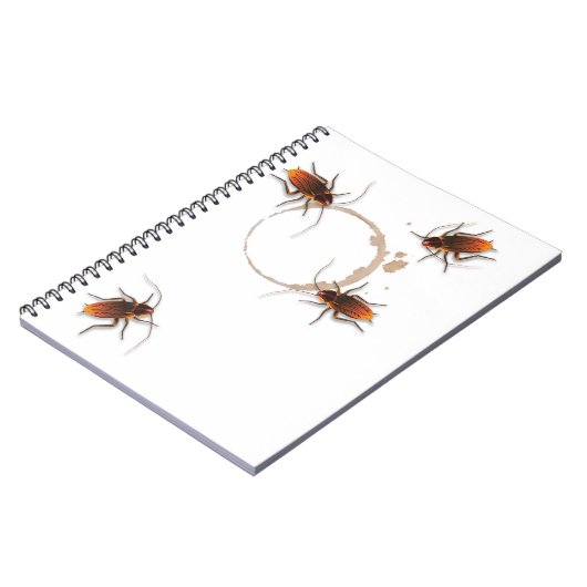 Bugzeez_Icky Sticky Roaches aangepast Notitieboek (Linkerzijde)