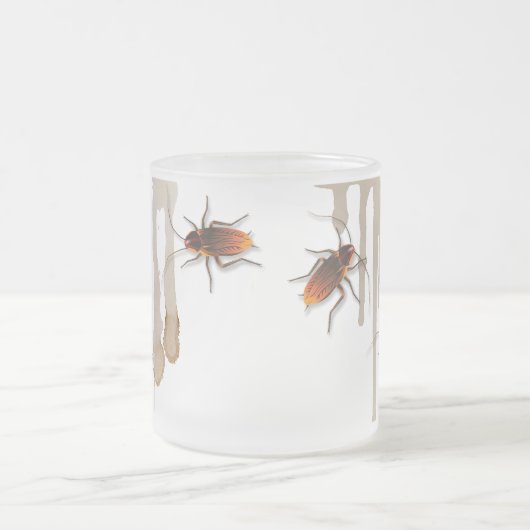 Bugzeez_Icky Sticky Roaches dripping glass mok (Center)