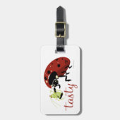 Bugzter - Lady Bug Tasty Bagagelabel (Voorkant verticaal)