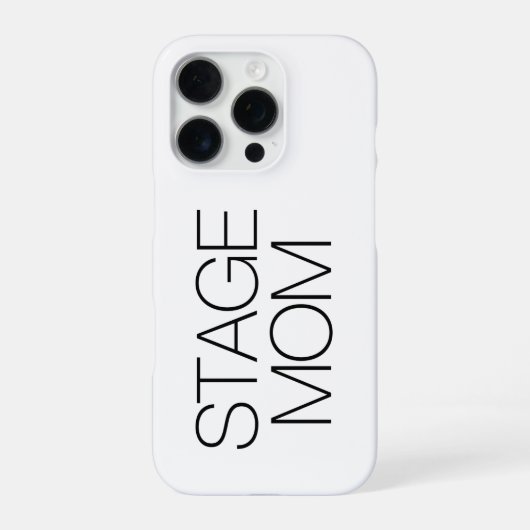 Bühne Moeder iPhone Hoesje (Achterkant)