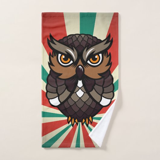 Búho  bad handdoek (Handdoek)