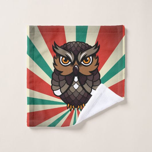 Búho  bad handdoek (Wasdoekje)