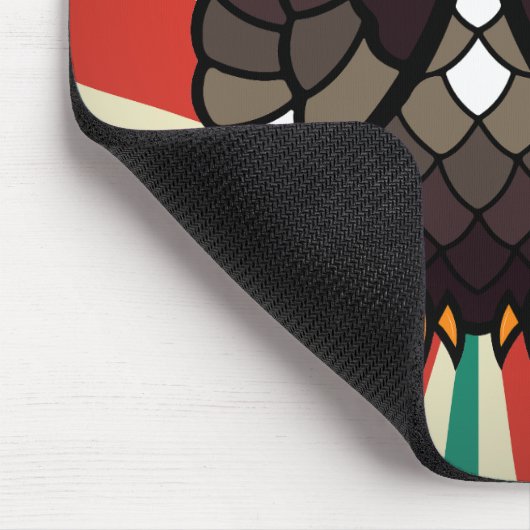 Búho De La Suerte Muismat (Hoek)