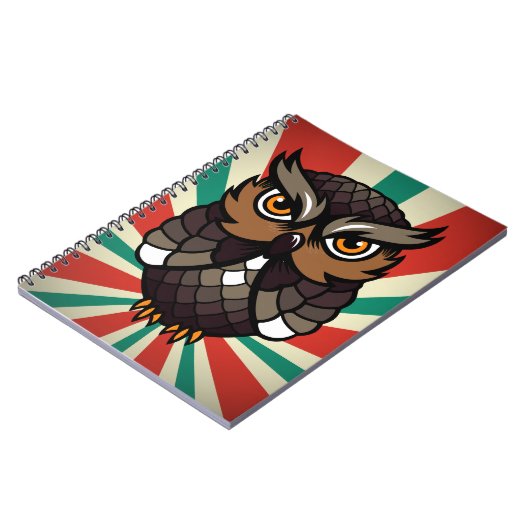 Búho De La Suerte Notitieboek (Linkerzijde)