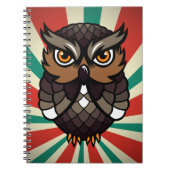 Búho De La Suerte Notitieboek (Voorkant)