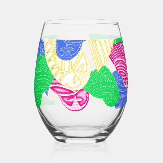 BUHO HELADO glas (Achterkant)