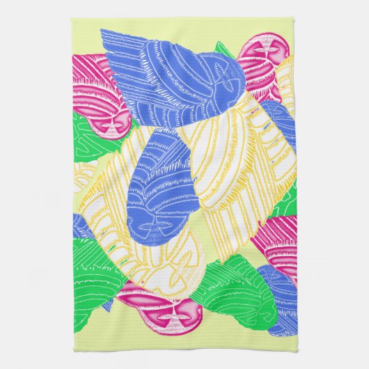 BUHO HELADO keukenhanddoek (Verticaal)