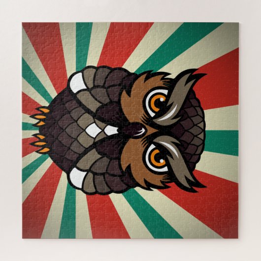 Búho Legpuzzel (Horizontaal)