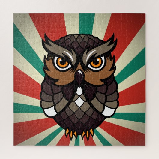 Búho Legpuzzel (Verticaal)