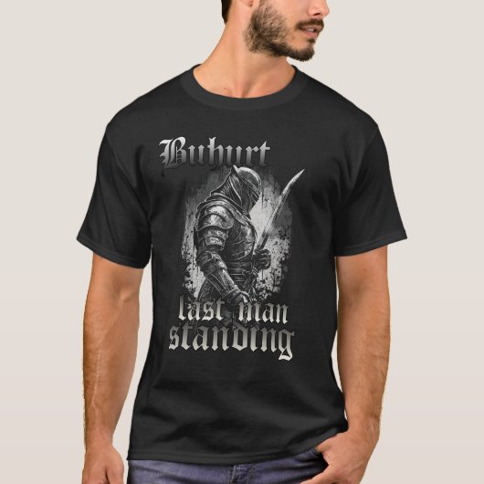 Buhurt Buhurt Hobby Ritter Outfit Buhurt Turnier T-shirt (Voorkant)