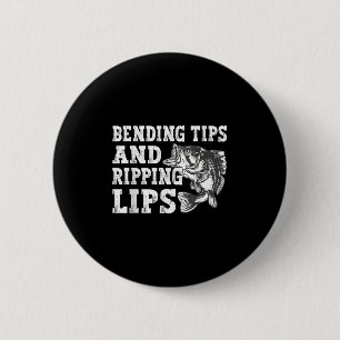 Bui Tipps En Gescheurde Lippen Schattige Visser Va Ronde Button 5,7 Cm