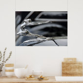 Buick 1934 Goddess Hood Ornament Poster (Keuken)