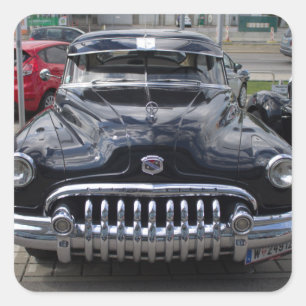 Buick 1950 Super Acht Vierkante Sticker