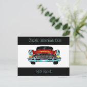 Buick 1953 Briefkaart (Staand voorkant)