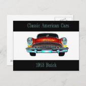 Buick 1953 Briefkaart (Voorkant / Achterkant)