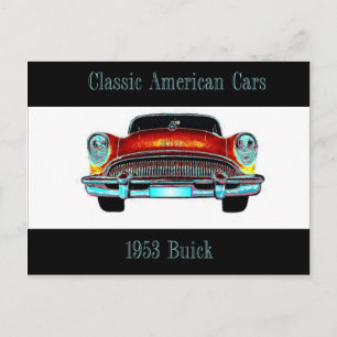 Buick 1953 Briefkaart