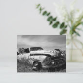 Buick Auto in een Junkyard Briefkaart (Staand voorkant)