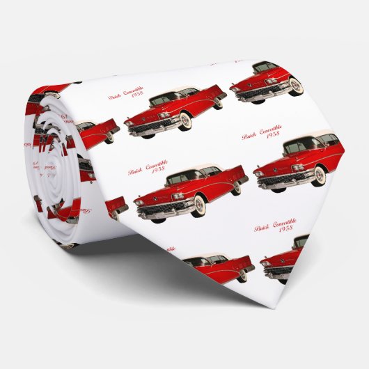 Buick Convertible 1958 Stropdas (Opgerold)