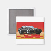 BUICK_GN_TURBO MAGNEET (Voorkant / Achterkant)