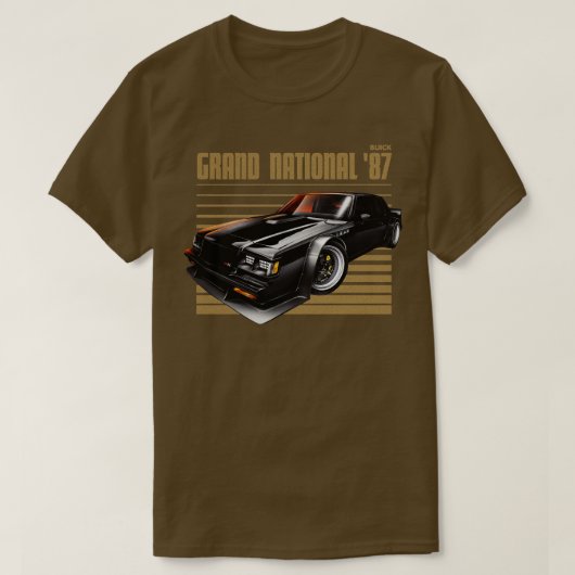 BUICK GRAND NATIONAL T-SHIRT (Design voorkant)