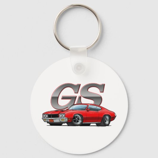 Buick GS_red Sleutelhanger (Voorkant)