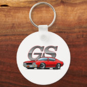 Buick GS_red Sleutelhanger (Voorkant)