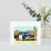 Buick Hwy Patrol Briefkaart (Staand voorkant)