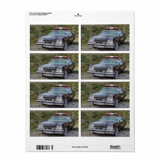 Buick Le Saber Etiket (Full Sheet)