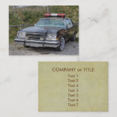 Buick Le Saber Visitekaartje (Voorkant / Achterkant)