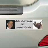 Buick maakte het niet door iemand anders bumpersticker (Op auto)