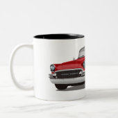 Buick On White Tweekleurige Koffiemok (Links)
