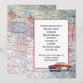  Buick op Roap Kaart (Voorkant / Achterkant)