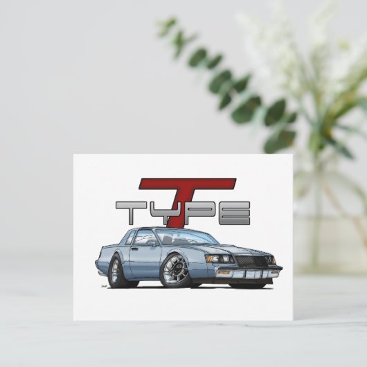 BUICK_REGAL_T_TYPE BRIEFKAART (Staand voorkant)