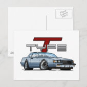 BUICK_REGAL_T_TYPE BRIEFKAART (Voorkant / Achterkant)