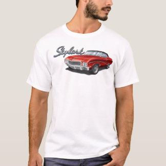 Buick Skylark in het rood T-shirt