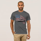 Buick Skylark with American Flag T-Shirt (Voorkant volledig)