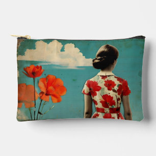 Buidel Met Een Portret Van Een Vrouw Van Achteren Etui
