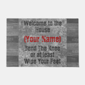 Buig de knie deurmat (Voorkant)