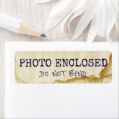 Buig de waarschuwingsfoto voor gekleurde illustrat etiket (Insitu)