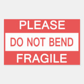 Buig geen Sticker (Voorkant)