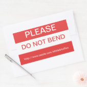 Buig geen Stickers (Envelop)