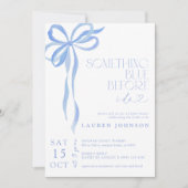 Buig iets blauw voordat ik QR-Vrijgezellenfeest do Kaart (Voorkant)