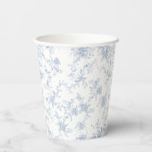 Buig iets blauw Vrijgezellenfeest Papieren Bekers (Achterkant)