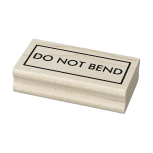 BUIG NIET RUBBERSTEMPEL