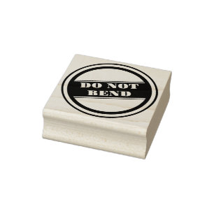 BUIG NIET RUBBERSTEMPEL