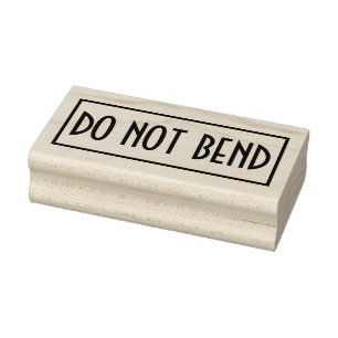 BUIG NIET RUBBERSTEMPEL