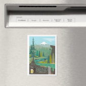 Buig, Oregon koelkastmagneet Magneet (Insitu (Vaatwasser))