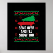 Buig over en I&# 9; LL show u kerstpaar m Poster (Voorkant)